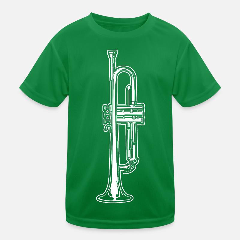 Trompete Kinder Funktions-T-Shirt