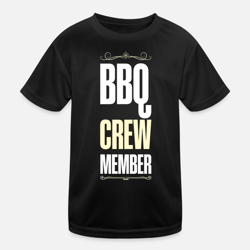 Bbq Crew Kinder Funktions-T-Shirt