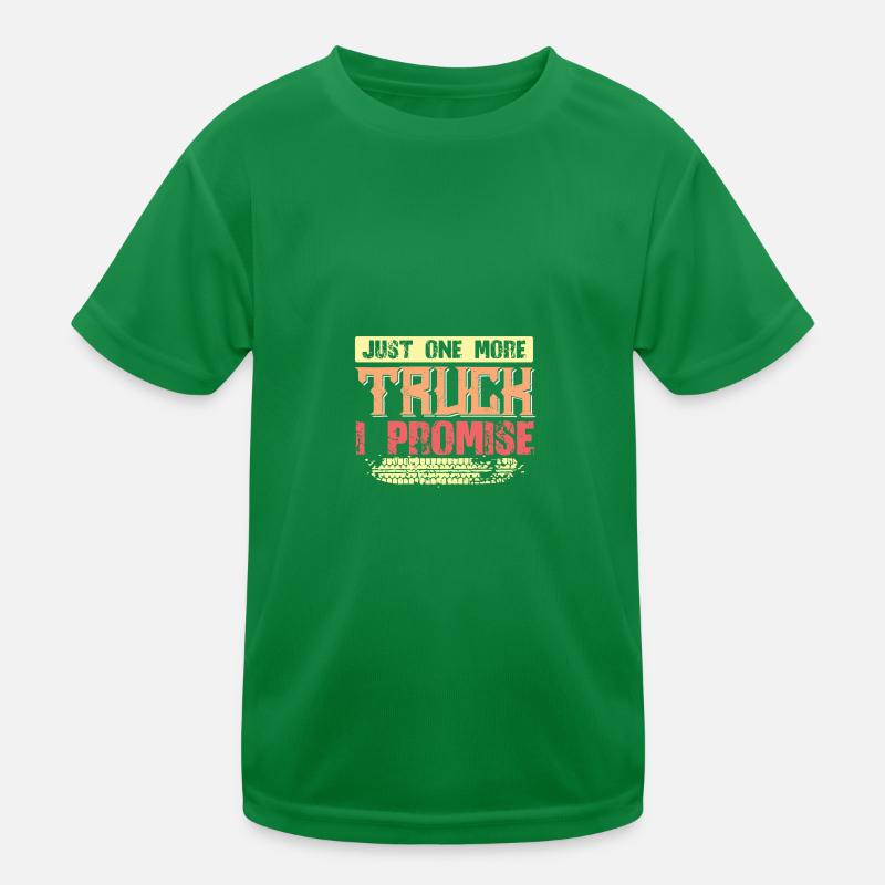 trucker cooler spruch Kinder Funktions-T-Shirt