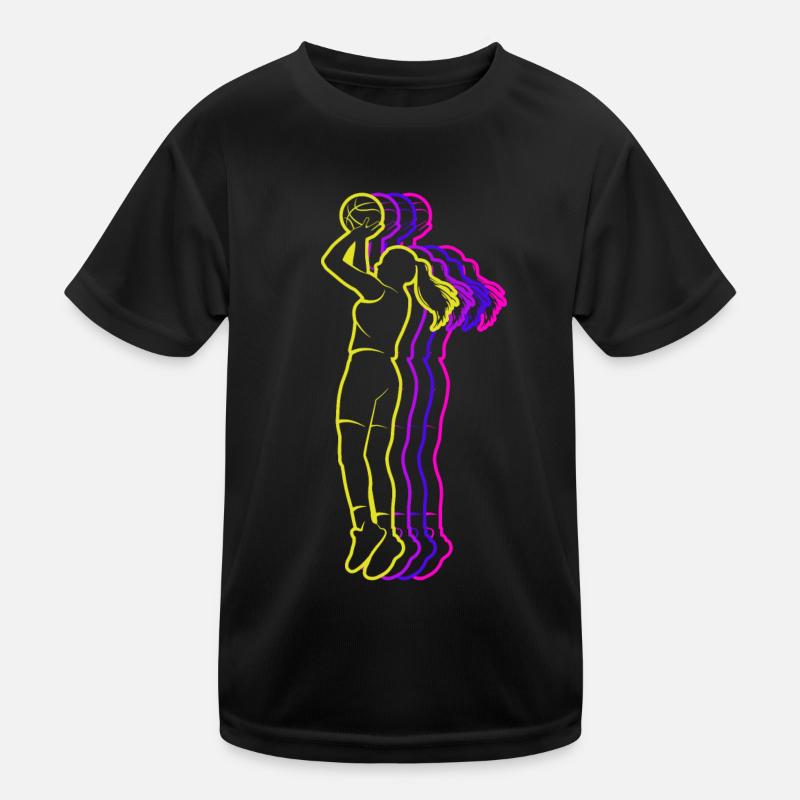 Basketteuses T-shirt sport Enfant