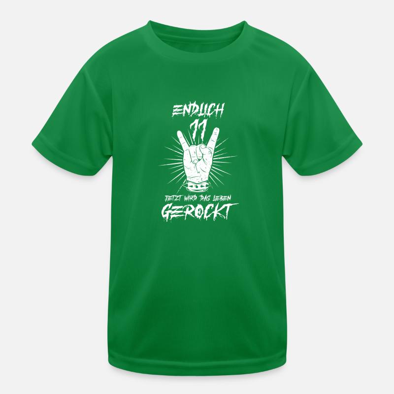 ENDLICH 11 - 11. Geburtstag Kinder Funktions-T-Shirt