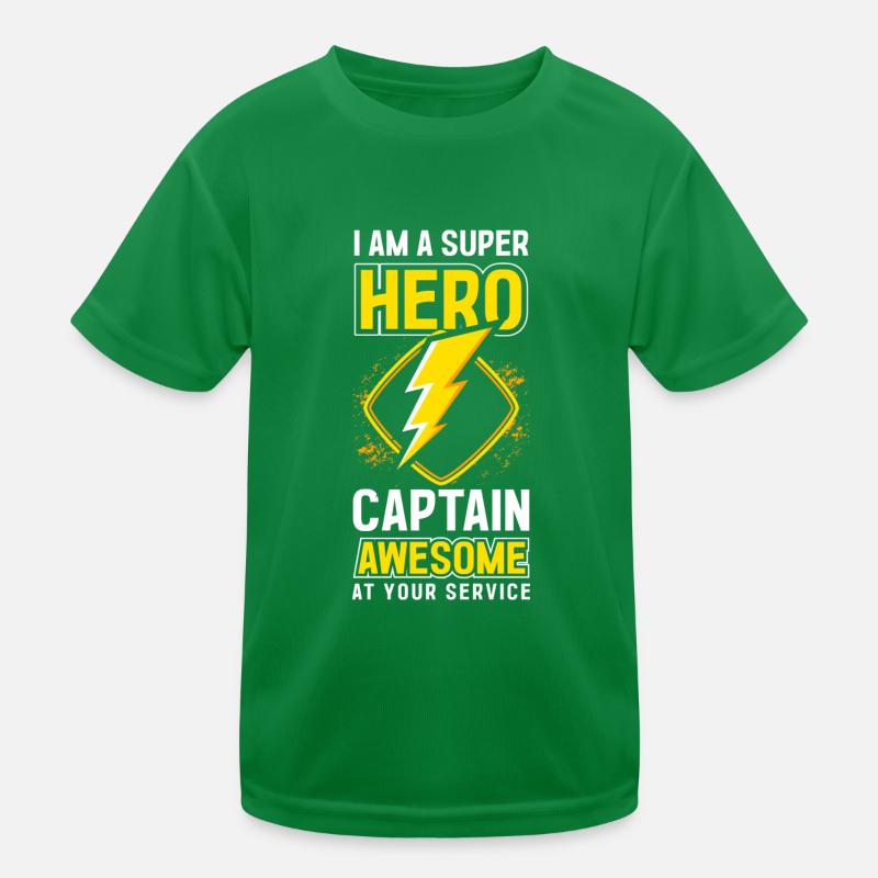 Alltagsheld Vorbild Kinder Funktions-T-Shirt