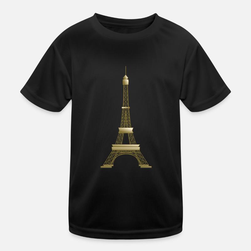 Eiffel tower Kids Functional T-Shirt