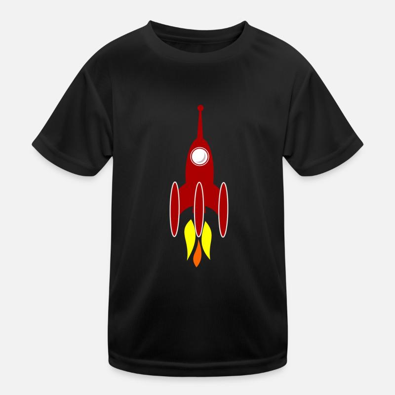 Rakete Kinder Funktions-T-Shirt