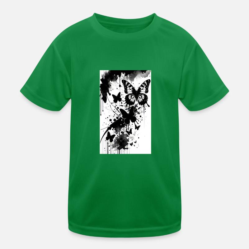 Adorable papillon T-shirt sport Enfant