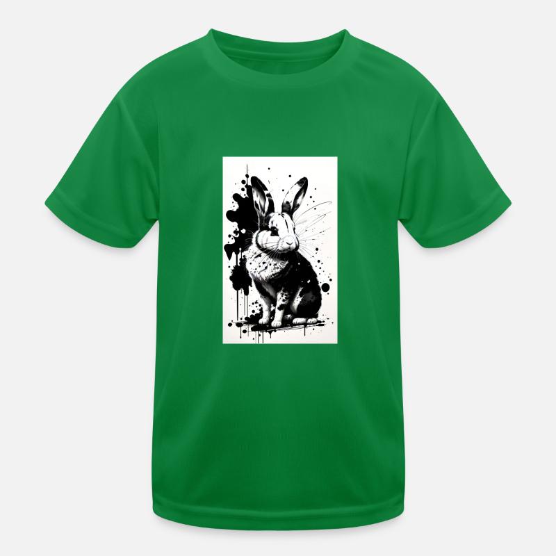 Cute bunny Kids Functional T-Shirt