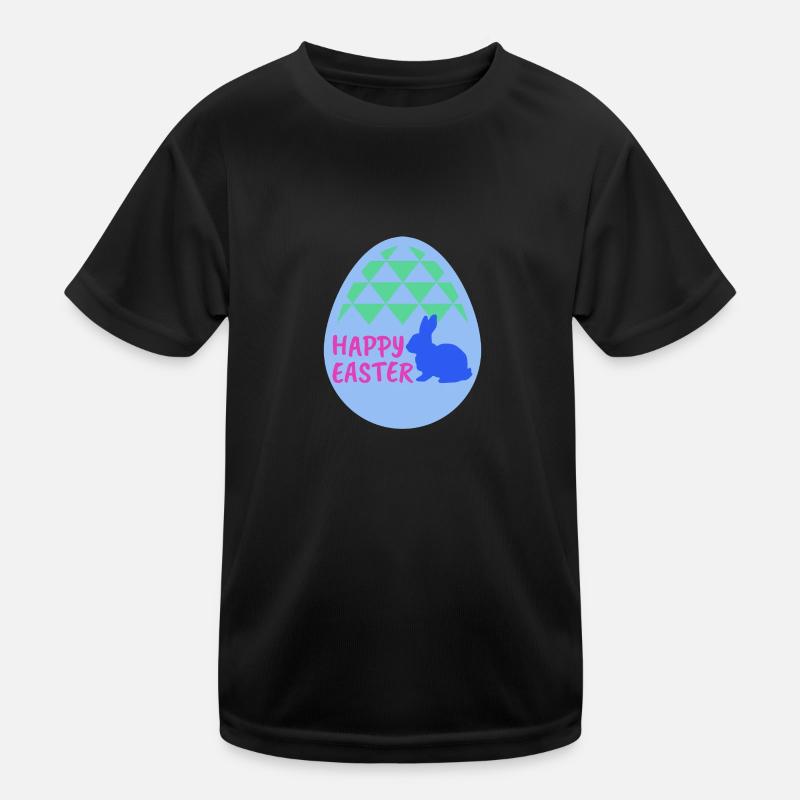 Happy easter - Happy Easter Kids Functional T-Shirt