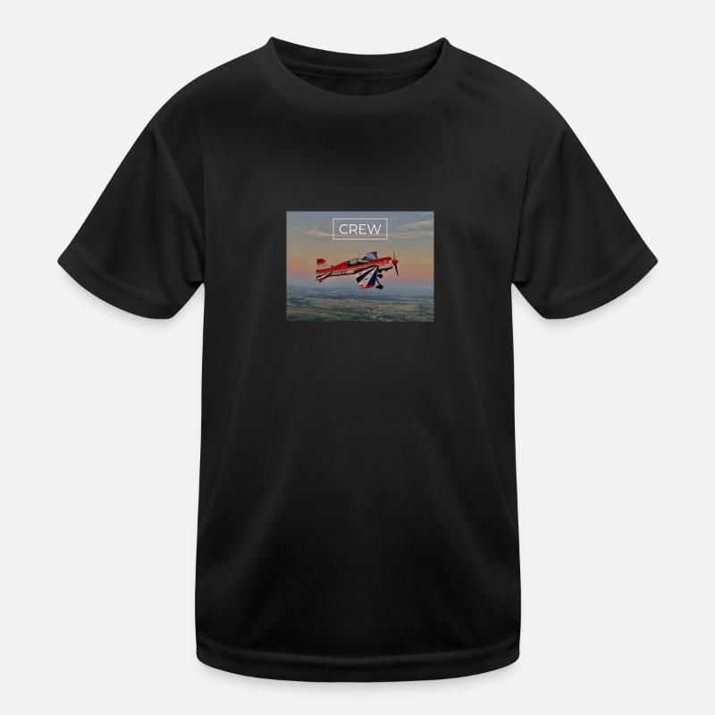 YAK54 SUNSET Kinder Funktions-T-Shirt