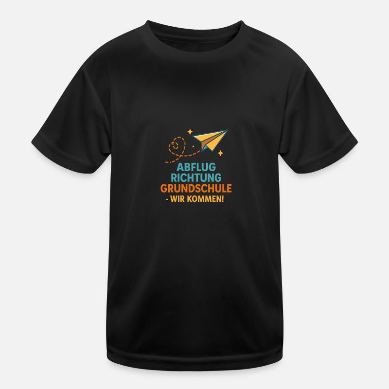Next Stop: Schule – Kita-Abschluss mit Style Kinder Funktions-T-Shirt