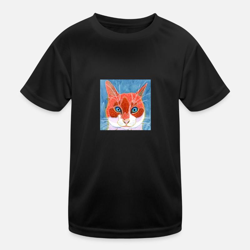 chat T-shirt sport Enfant