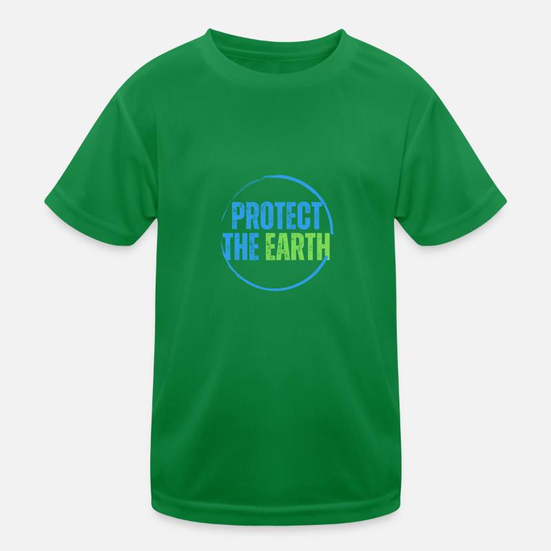 Protéger la planète T-shirt sport Enfant