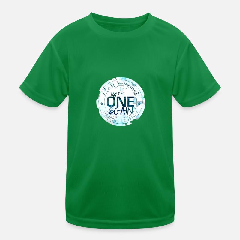 LOGO ONE&GAIN BLEU PAPILLON T-shirt sport Enfant