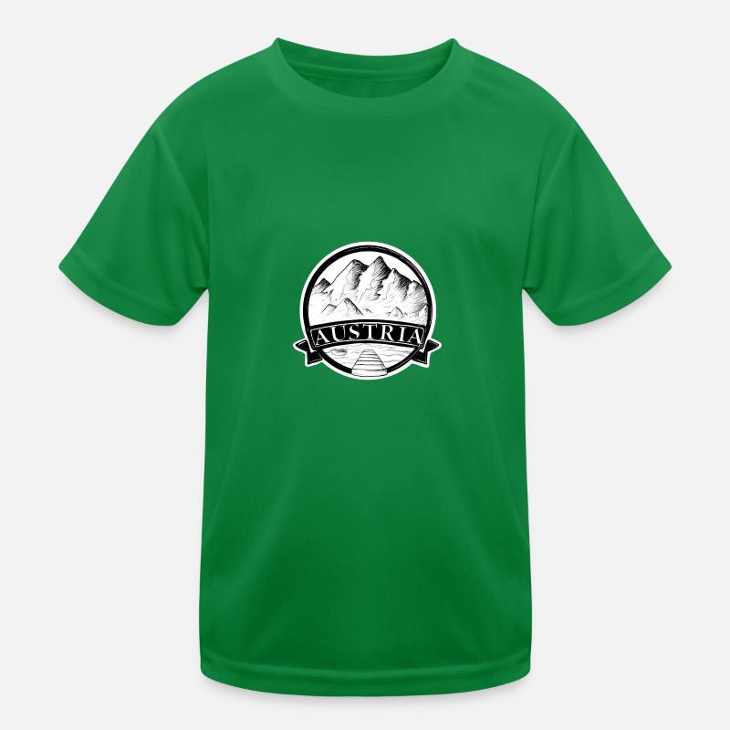 Handmade Austria - Austria Kids Functional T-Shirt