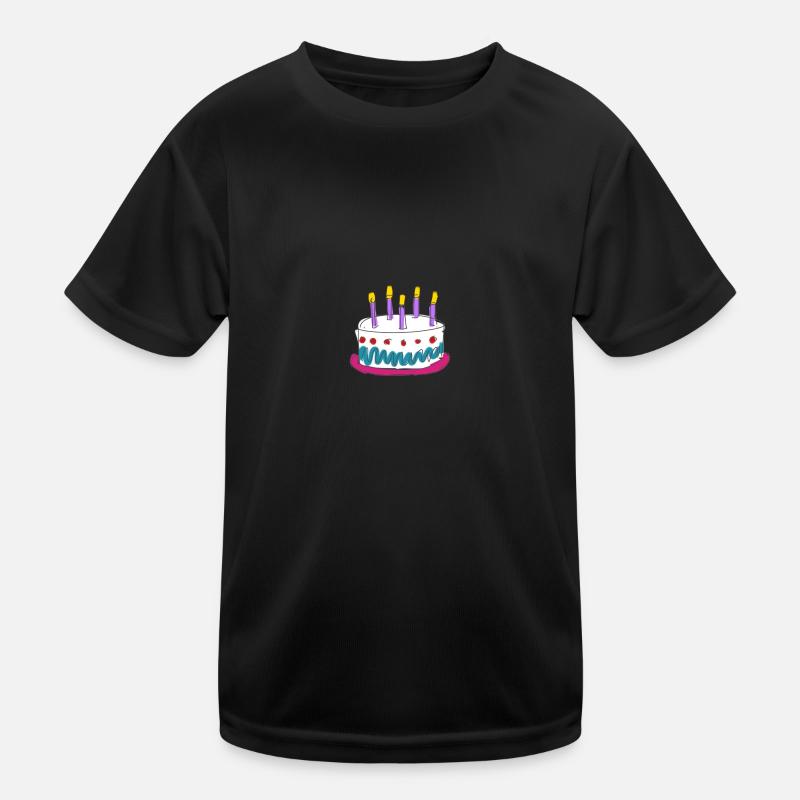Torte Kinder Funktions-T-Shirt