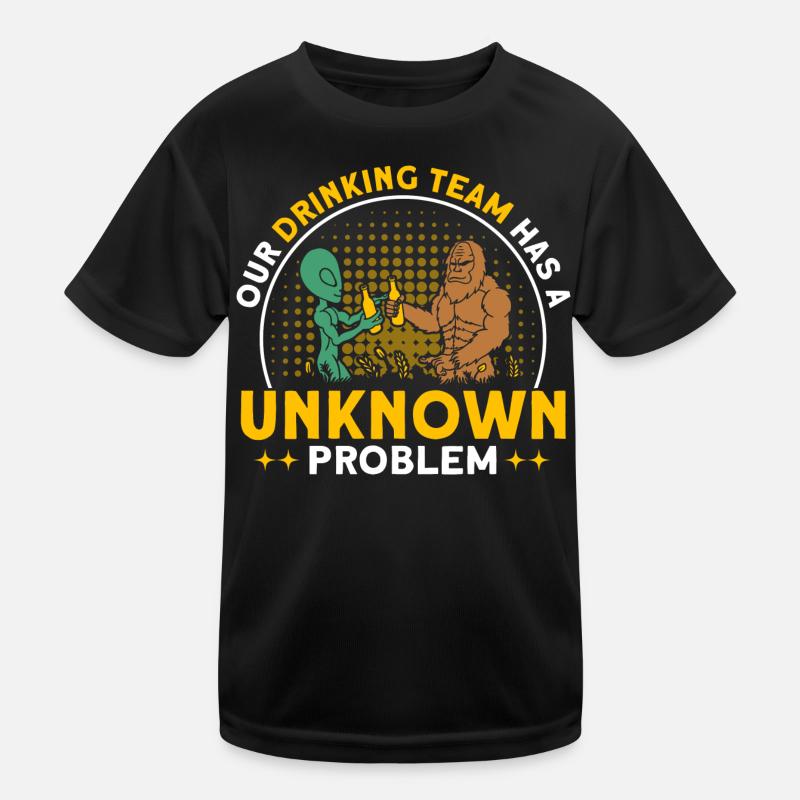 Kryptozoologie Kryptoide Monster Nerd Geschenk Kinder Funktions-T-Shirt