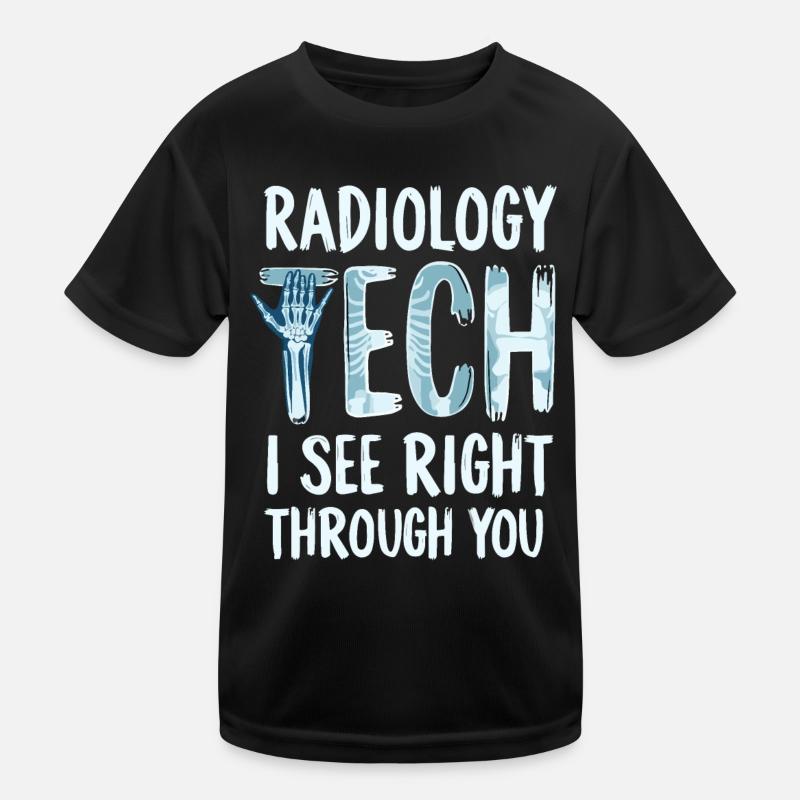 Radiology Tech Humor X-Ray Kids Functional T-Shirt