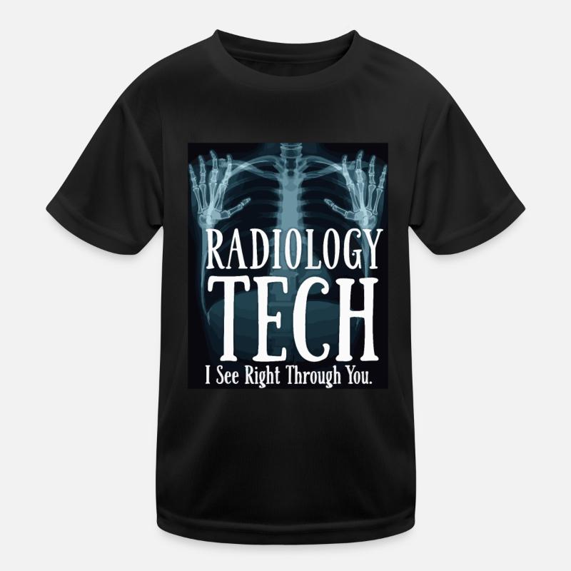 Radiology Tech Humor X-Ray Kids Functional T-Shirt