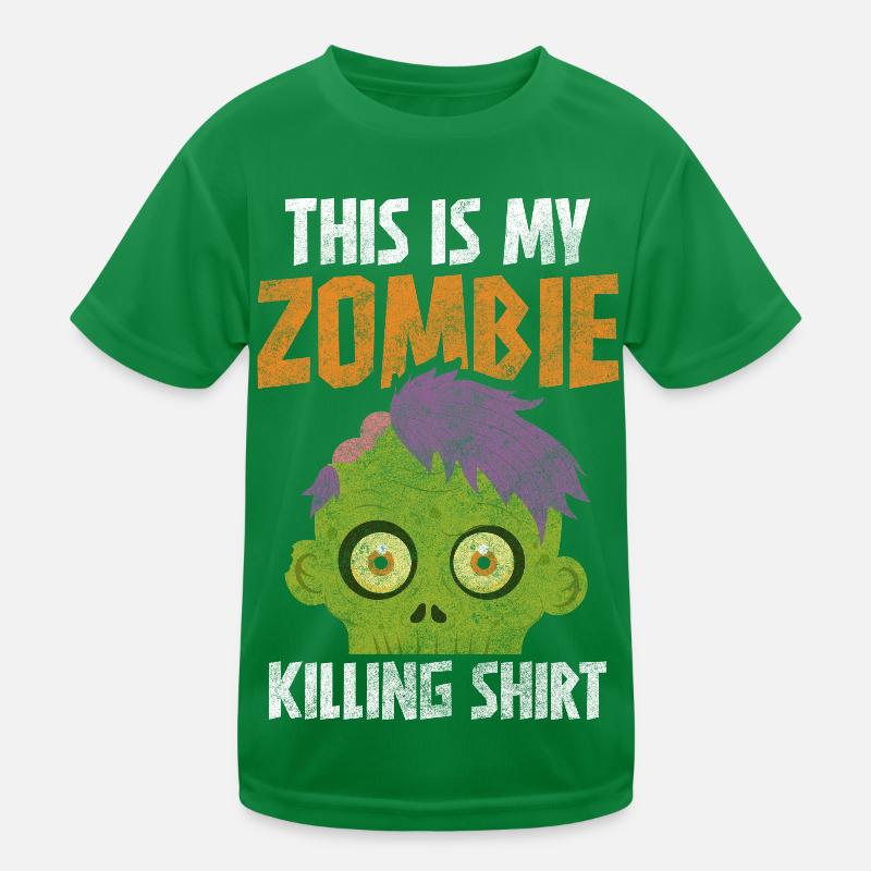 Zombieapokalypse Zombie-Jäger Pandemie Epidemie Kinder Funktions-T-Shirt