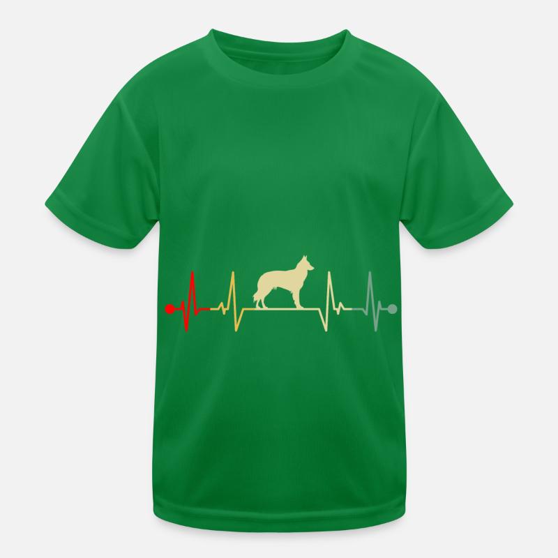 Groenendael Lover Vintage Belge T-shirt sport Enfant