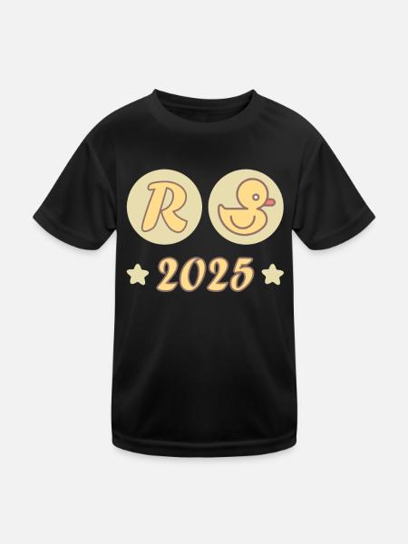 Duck Pension 2025 Pension Retirement Grandpa Grandma Pensioner - Kids Functional T-Shirt - black - Front