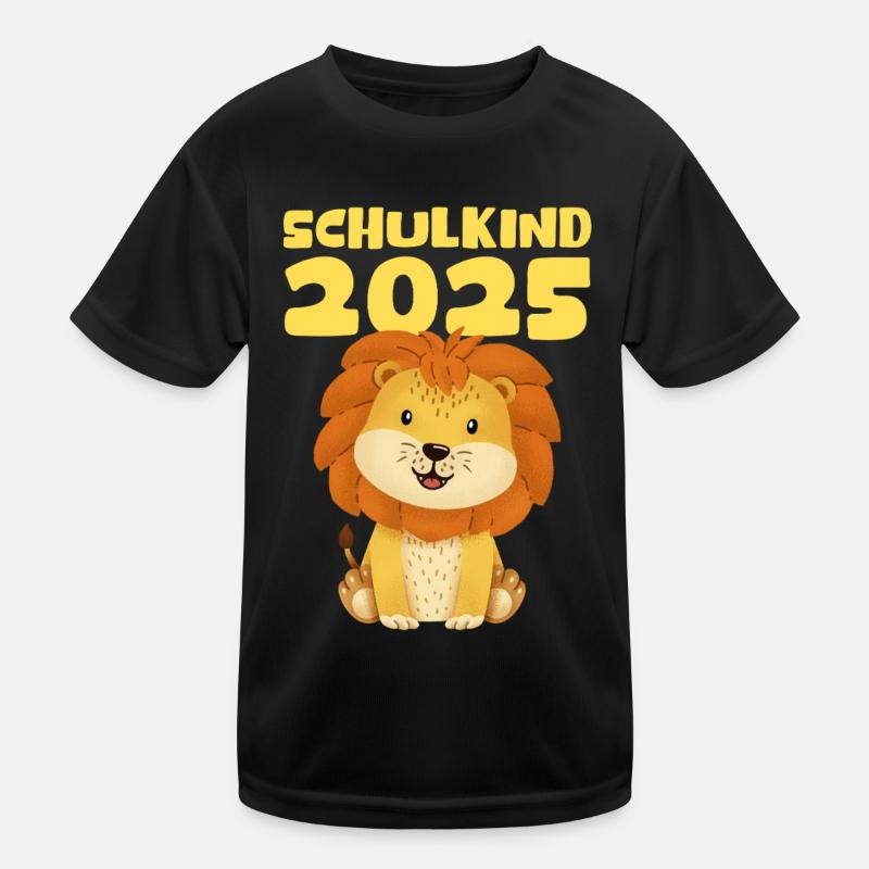 Schulkind 2025 Junge Mädchen Einschulung 2025 Deko Kinder Funktions-T-Shirt