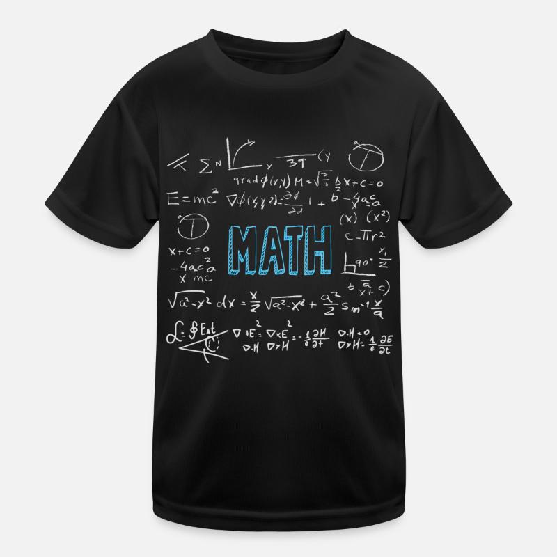 Math formulas mathematics Kids Functional T-Shirt