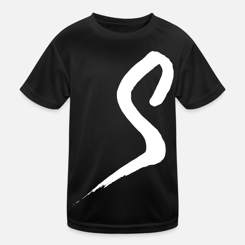 Trendy Cool Stylish S Lettre T-shirt sport Enfant