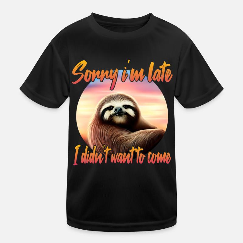 Grim sloth Kids Functional T-Shirt
