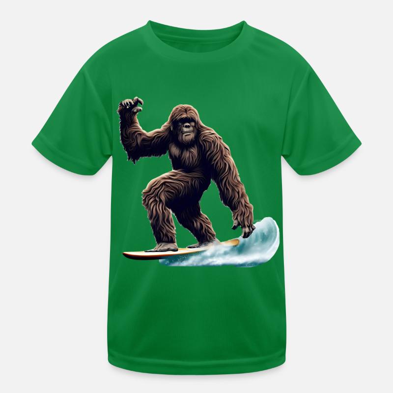Bigfoot Surf T-shirt sport Enfant