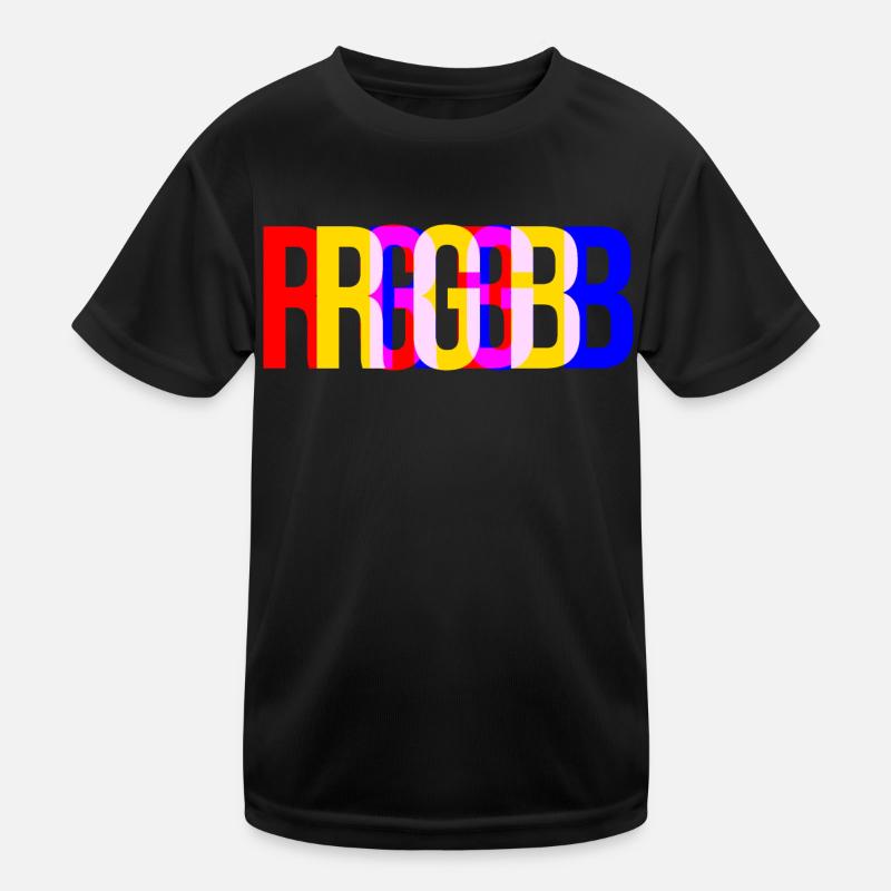 Espace colorimétrique RVB T-shirt sport Enfant