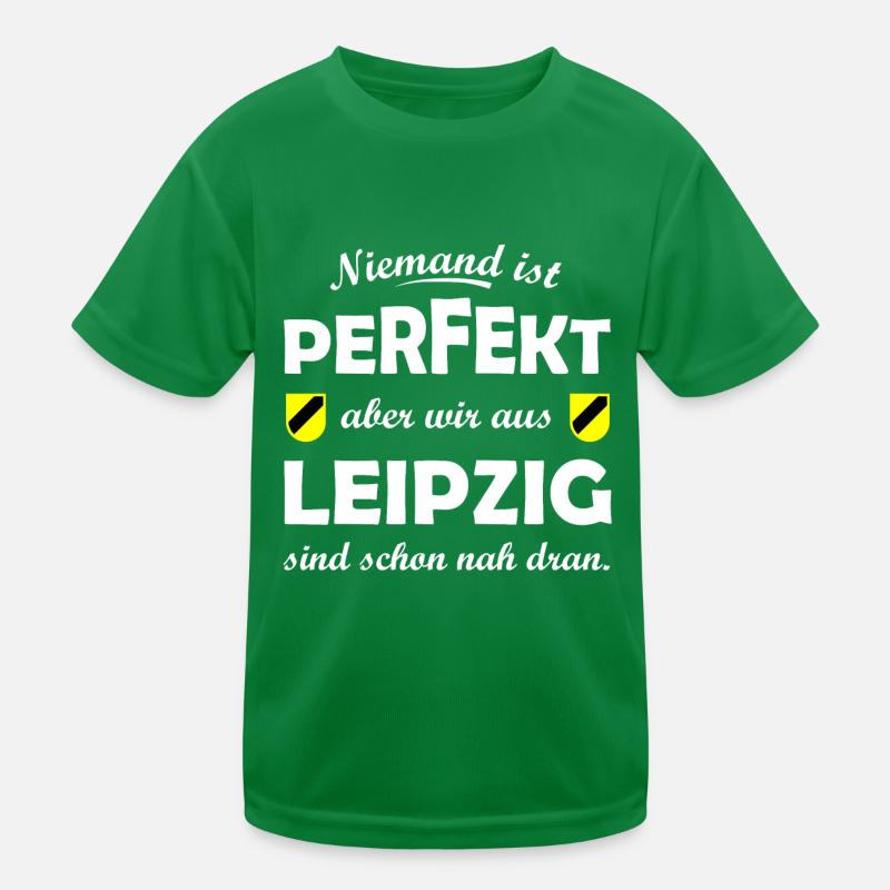 Leipzig Perfekt Kinder Funktions-T-Shirt