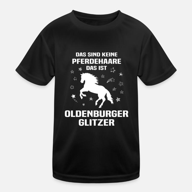 Oldenburger Glitzer Kinder Funktions-T-Shirt