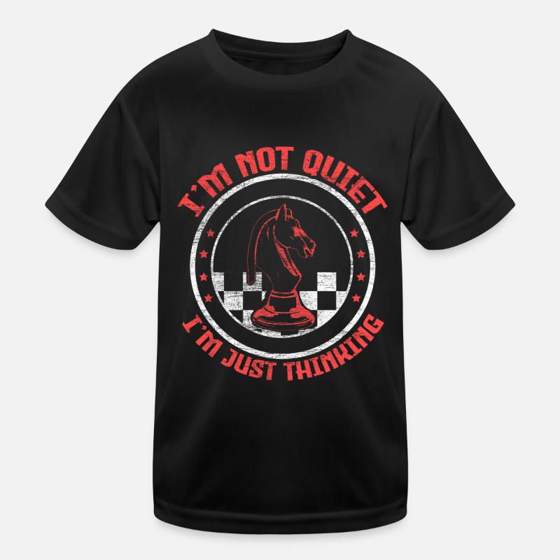 Chess board game Kids Functional T-Shirt