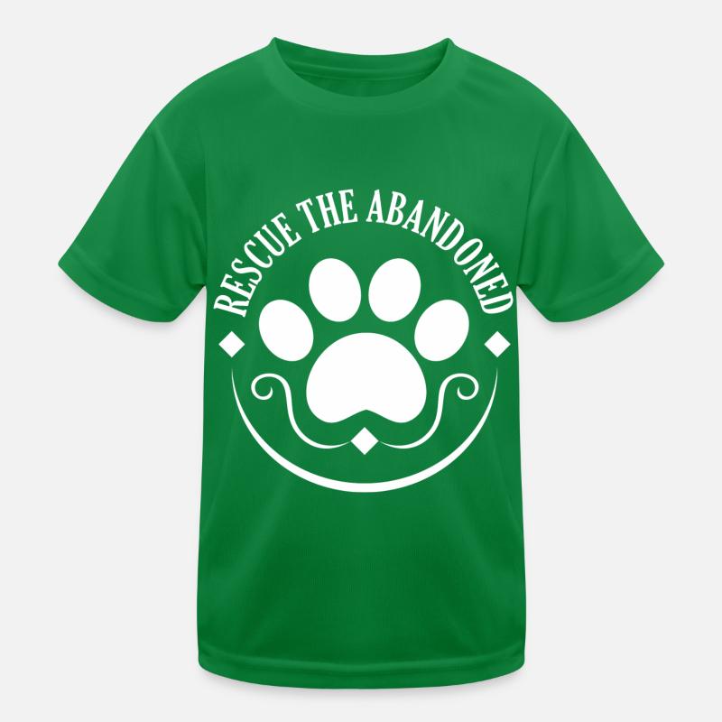 Helping Animals Rescue Cats Chiens Refuge T-shirt sport Enfant