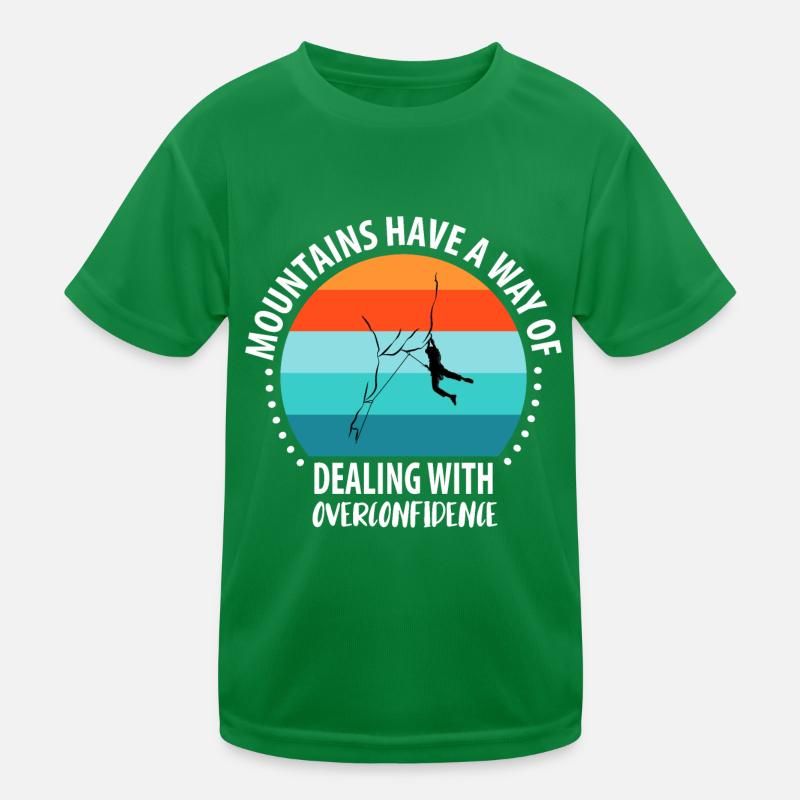 Rochers d’escalade vintage T-shirt sport Enfant
