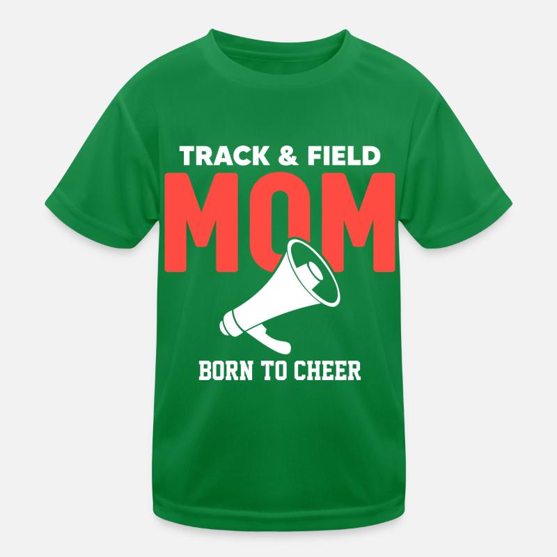 Mère athlétisme, née le T-shirt sport Enfant