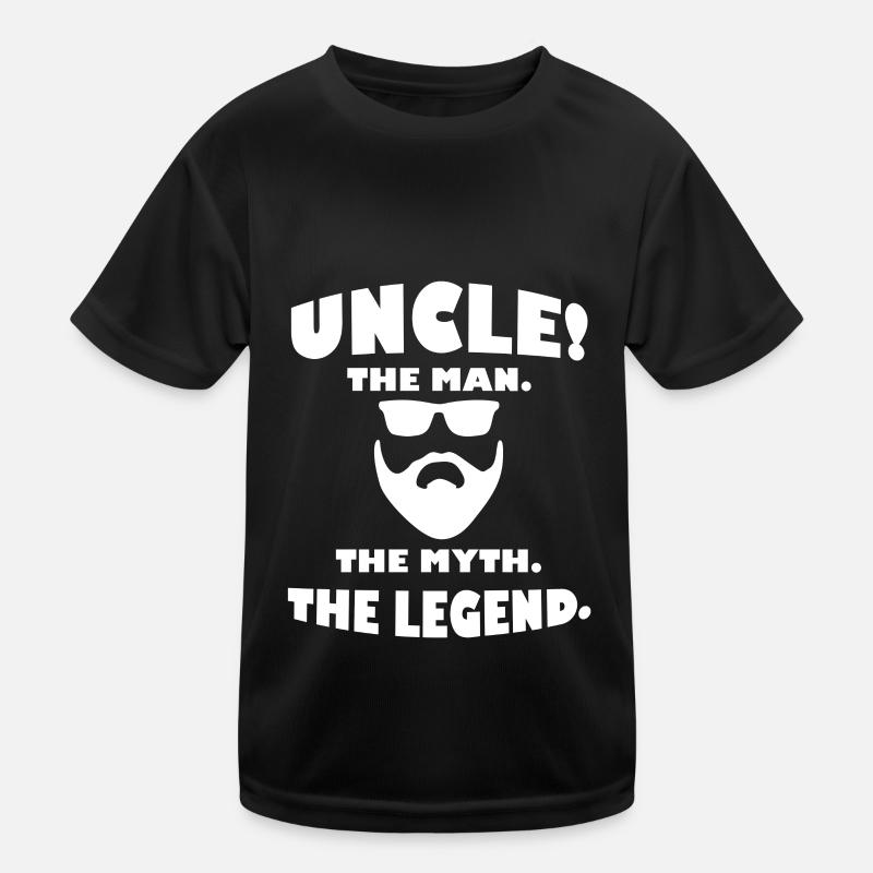 Onkel Legende Bester Onkel Geschenk Kinder Funktions-T-Shirt