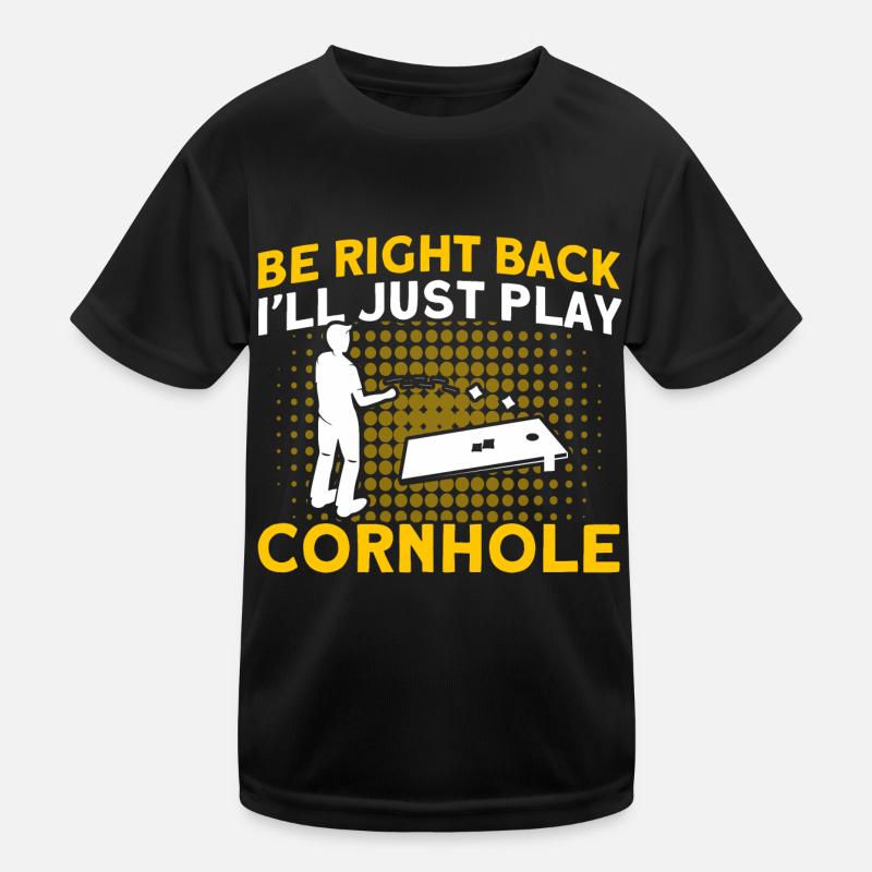 Cornhole Game Cornhole Joueur Cornhole Cadeau T-shirt sport Enfant