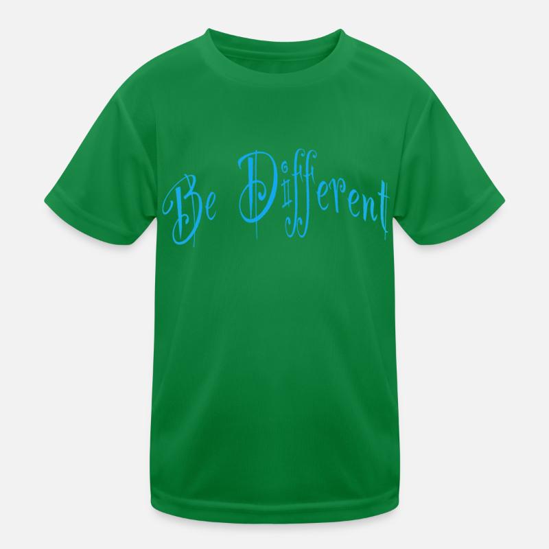 Be different soit different T-shirt sport Enfant