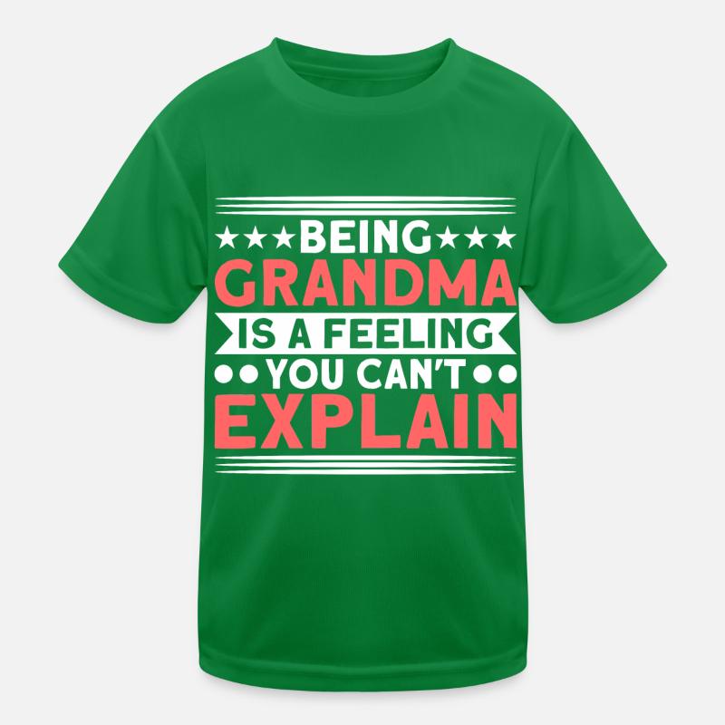 Großmama Oma Großmutter Geschenk Kinder Funktions-T-Shirt