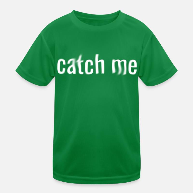 Catch Me Gift Ghost Halloween Cool Kids Functional T-Shirt