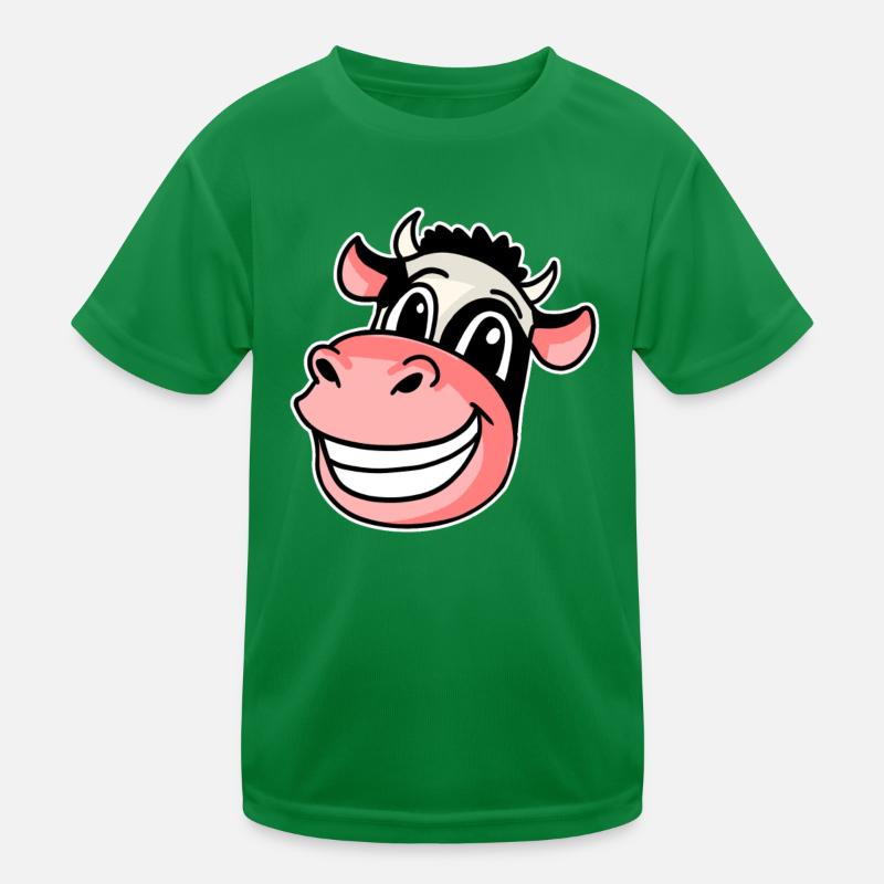 Tête de vache T-shirt sport Enfant
