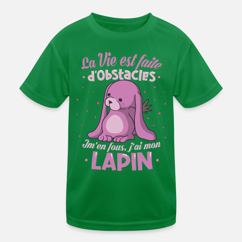 J'ai mon Lapin T-shirt sport Enfant