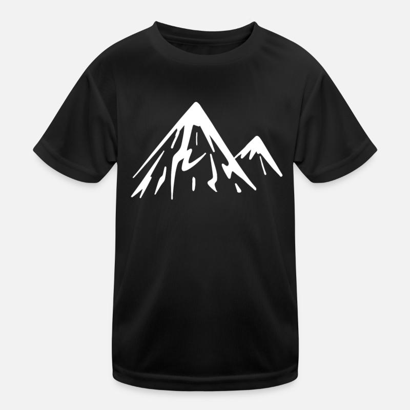 Berg Berge Kinder Funktions-T-Shirt