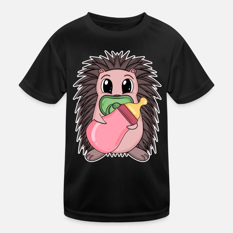 Baby Igel Kinder Funktions-T-Shirt