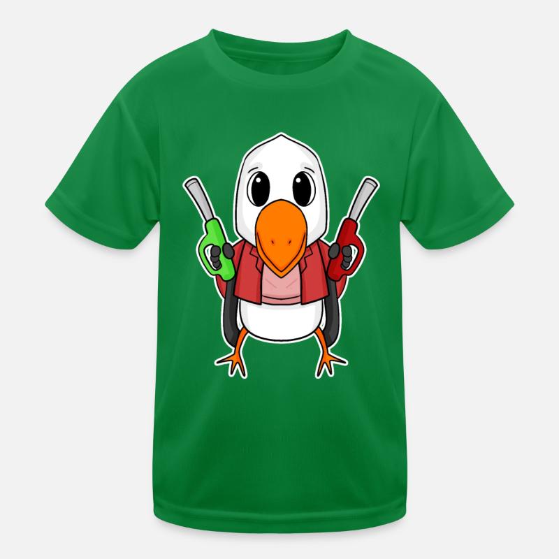 Préposé à la station-service Möwe T-shirt sport Enfant