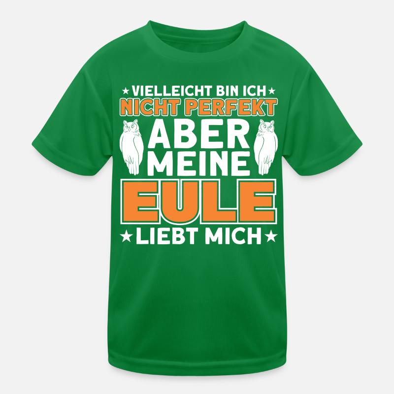 Eulen Liebhaber Eulen Eule Geschenk Kinder Funktions-T-Shirt