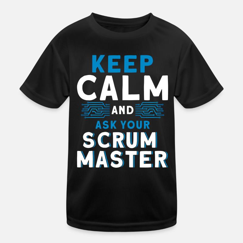 Puppet Chefs Programmer Scrum Master Geschenk Kinder Funktions-T-Shirt