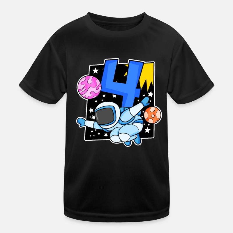 4 birthday boy - 4 years old - I am 4 Kids Functional T-Shirt