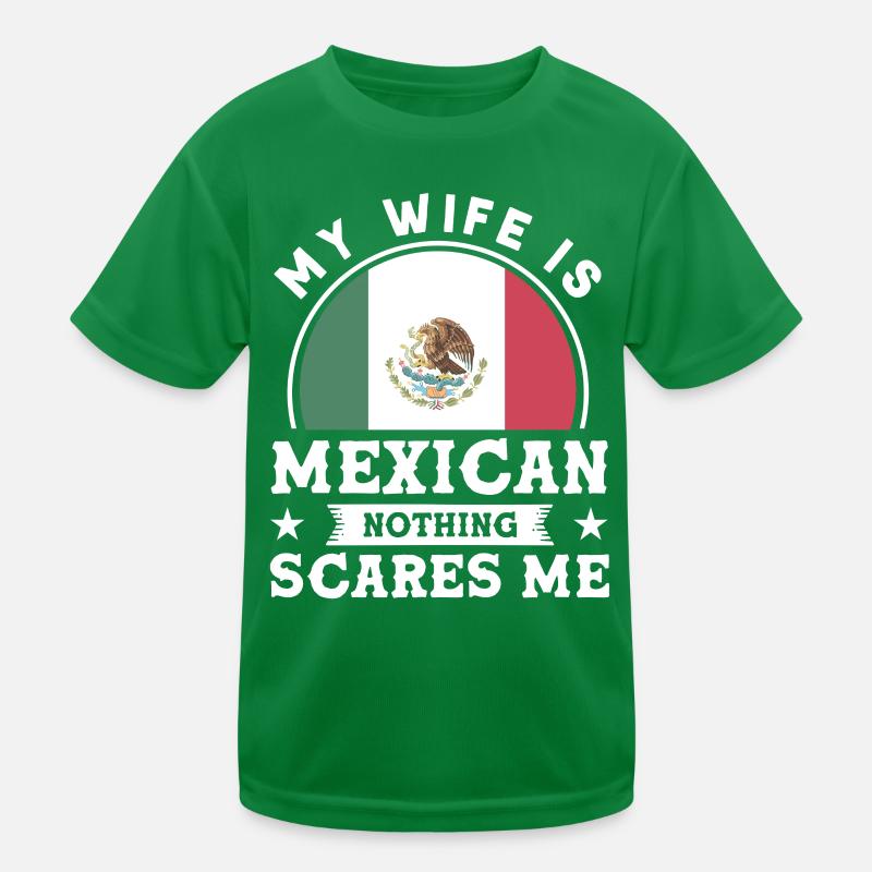 Mexikanische Flagge Mexikanisch Stolzer Mexikaner Kinder Funktions-T-Shirt